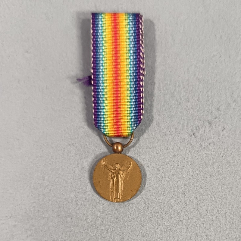 FRANCE REDUCTION DE LA MEDAILLE INTERALLIEE DE LA VICTOIRE GUERRE 1914-1918